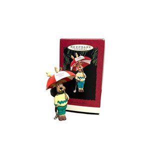 Hallmark 1994 Reindeer Classic Golfer Ornament